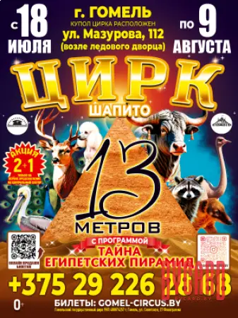 Шапито 13 метров г. Гомель
